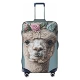Conçue avec quatre tailles (S : 45,7 à 53,3 cm, M : 56-61 cm, L : 63,5 à 71,1 cm, XL : 73,5-81,3 cm), cette housse de valise imprimée I Love Alpagas garantit un ajustement parfait pour vos bagages de voyage, qu'il s'agisse d'un bagage à main ou d'une valise plus grande. Protégez vos bagages de la poussière, des rayures et d'autres dommages pendant le voyage.