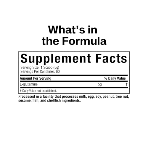 MuscleTech 100% L-Glutamine Powder