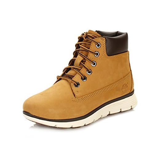 CYBER MONDAY sur vos marques de sport préférées 15 Timberland Killington, Bottes & Bottines Classiques Mixte Enfant, Beige (Wheat Nubuck 231), 38 EU