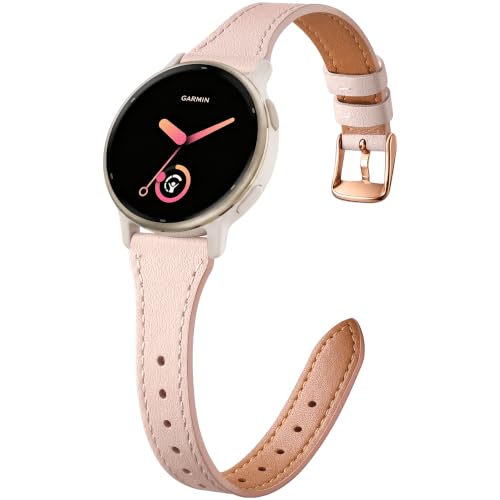 GEAK 20mm ���U�[�E�H�b�`�o���h Garmin Vivoactive 5 �E�H�b�`�o���h Vivoactive 6/3/Forerunner 165/55/245/645�ɑΉ� �N�C�b�N�����[�X�{�v�X�������U�[�X�g���b�v Venu Sq/Sq 2/