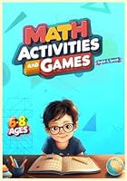 Math. Activities and Games in english and spanish: Retos matemáticos bilingües (Math is Fun) B0CZ65H1FV Book Cover