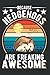 Produktbild Igel Notizbuch: Because Hedgehogs are freaking awesome Igel / 6x9 Zoll / 120 karierte Seiten Seiten
