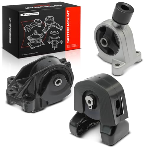 A-Premium 3PCS Engine Motor Mount and Transmission Mount Set Compatible with Kia Sedona 2006-2012 2014 & Hyundai Entourage 2007-2010 3.8L, Automatic Transmission, Replace # 219104D500, 219304D500 by A-Premium - Used condition - US$39.97