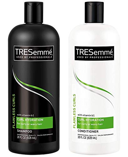 Tresemme Flawless Curls - Curl Hydration With Vitamin B1 - Shampoo & Conditioner