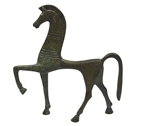 Talos Artifacts - Figura de caballo (bronce, con escultura, símbolo de riqueza y estatus