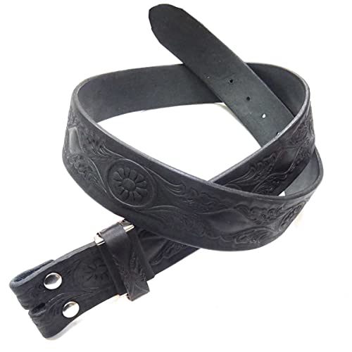 J Bridge Western] 日本製 約40mm 帯のみ レザーベルト 牛吟本革