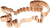 Old River Road Alligator Shape Cookie Cutter, Copper