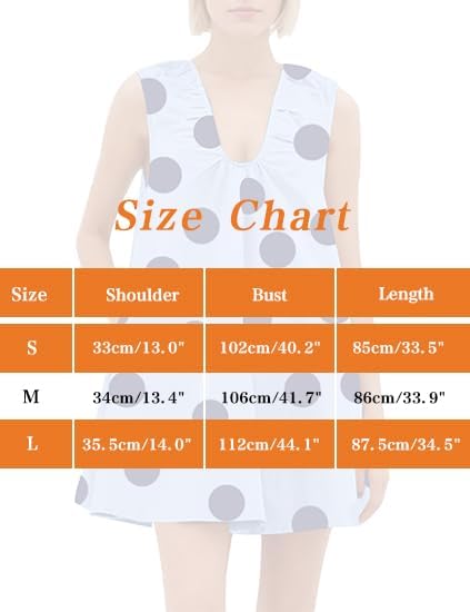 Women Polka Dot Babydoll Mini Dress Summer Sleeveless Scoop Neck Ruched Short Dresses Party Tank Dress with Pockets - Image 4