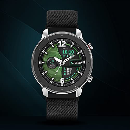 Songsier Bracelet Compatible avec Amazfit GTR 2 / Amazfit GTR 2e, Bracelet en Nylo de 22mm pour Amazfit GTR 4/ Amazfit GTR 47mm / GTR 3 Pro/GTR 3/Stratos 3 /Stratos 2 /Stratos 2s / Stratos/Pace – vue 3