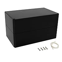 Vista 25 de LeMotech Caja de proyecto ABS Plástico Caja de conexiones IP65 impermeable para pasatiempos Cajas eléctricas universales para electrónica