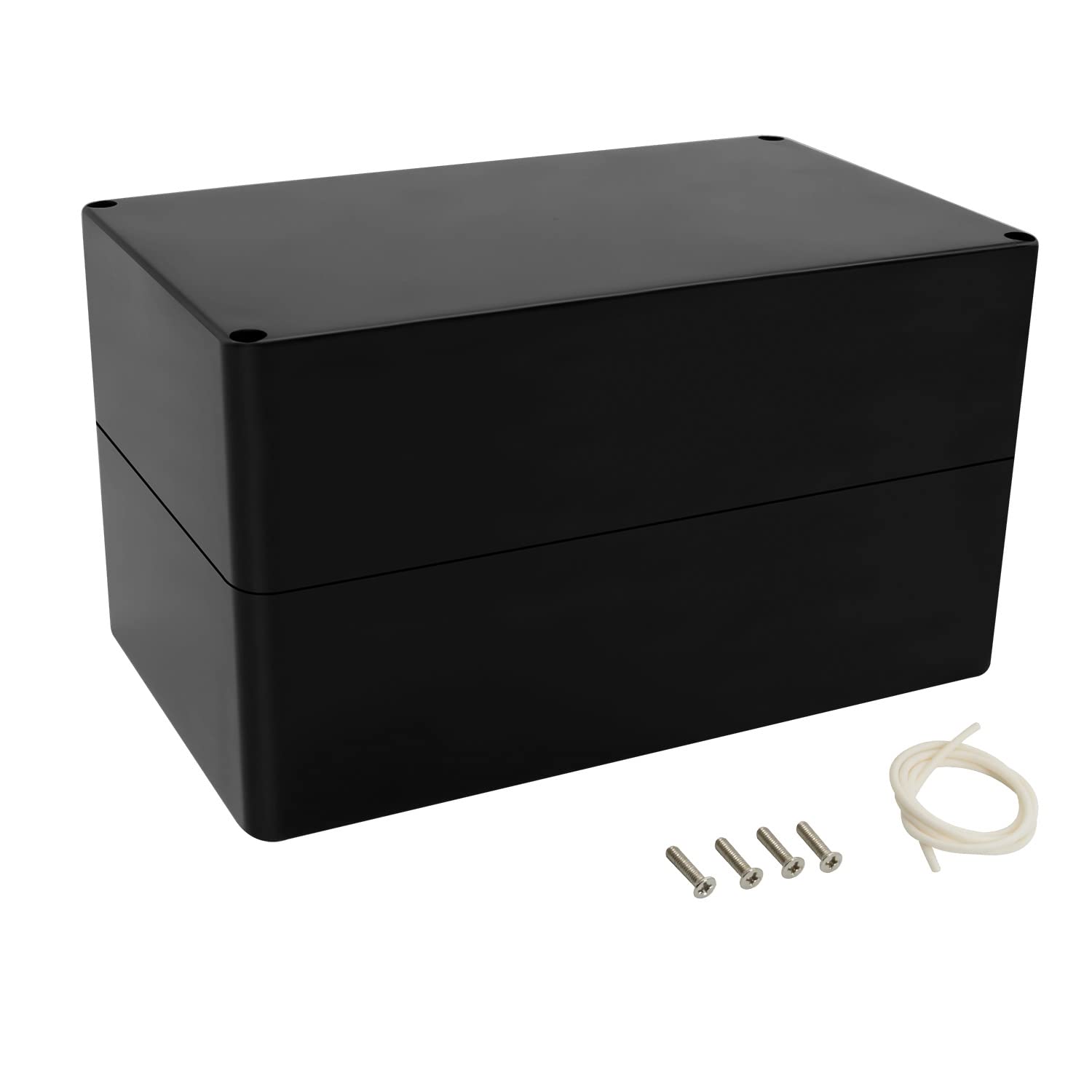 LeMotech Project Box ABS Plastic Junction Box IP65 Waterproof Electrical Boxes Universal Enclosure Black 6.2X 3.5X 2.4 inch (158x90x60mm)(Pack of 1) — Amazon image 18