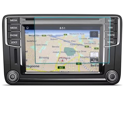 Film protecteur d'écran en verre trempé contre les rayures de navigation VW Amarok V6