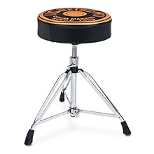 Premium comfort: The round seat (size 13") of the Gretsch Drum Throne Pro Throne Art Top offers optimal comfort for long sessions. Stability and support: The double-braced design of the drum throne ensures maximum stability and reliability for every ...