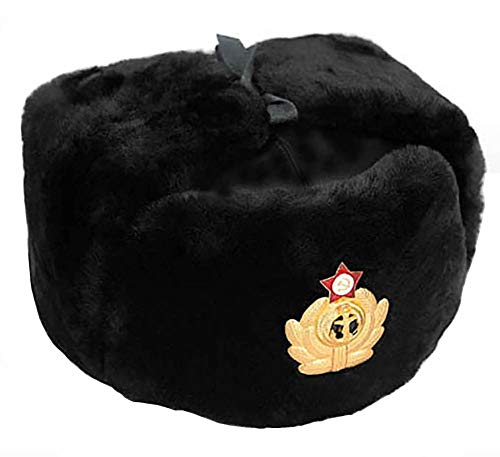 RUSSIAN STORE Cucuba® Cappello Colbacco Nero di