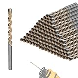 Upgrade 50 Pcs Drywall Bit, 5/32 Inch Drywall Drill Bit for Wood, Drywall Cutting Bit, Drywall Guide Point Cutting Bits, Drywall Router Bits for Use with Spiral Saw
