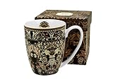 Duo Collection Art Gallery by William Morris Blassic Mug 380 ml Acanthus Leaves made of New Bone China Porcelain in Gift Box, Classic Mug, Coffee and Tea Mug