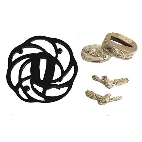 Siwode Wakizashi Sword, Japanese Samurai Katana (Clay_Tempered Steel) 30-Inch #TOP6