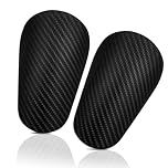 Dunkwckore 1 Paio Mini Parastinchi Calcio, 10 × 6 cm Professionali Parastinchi Calcio Piccoli, Accessori per Protezione da Calcio Delle Gambe per Gli Sport con la Palla da Uomo, Donna e Bambino