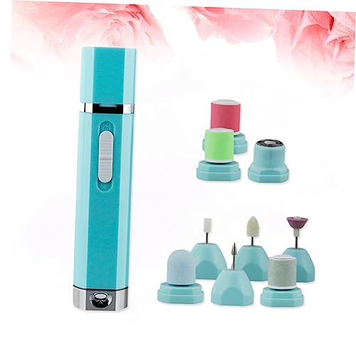 Healvian Conjunto De Pedicure De Unhas Kit De Aparamento De Unhas Máquina De Polimento De Unhas Ferr