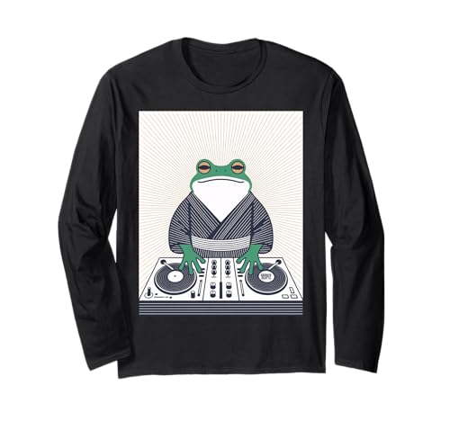 Funny Frog DJ Saying Groove Music Meme ���[���A �~���[�W�V���� �p�[�e�B�[ ����T�V���c