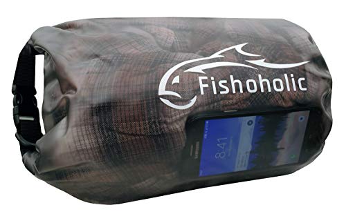 Sac d'équipement imperméable Fishoholic avec fermeture haute sécurité