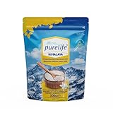 Purelife White Himalayan Coarse Salt – 1.1 lbs | Unrefined Natural Rock Crystals for Grinders & Mills | Coarse Kosher Certified | Sourced from the Same Mine as Pink Himalayan Salt