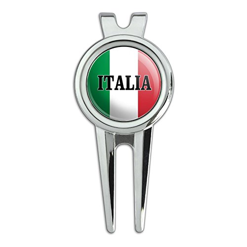 GRAPHICS & MORE Italia Italy Italian Flag Golf Divot Repair