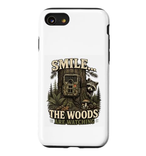 �X�}�C���E�E�b�Y�͊Ď��W���[�N�J�������p�����Ă��� �X�}�z�P�[�X iPhone SE (2020) / 7 / 8 �p