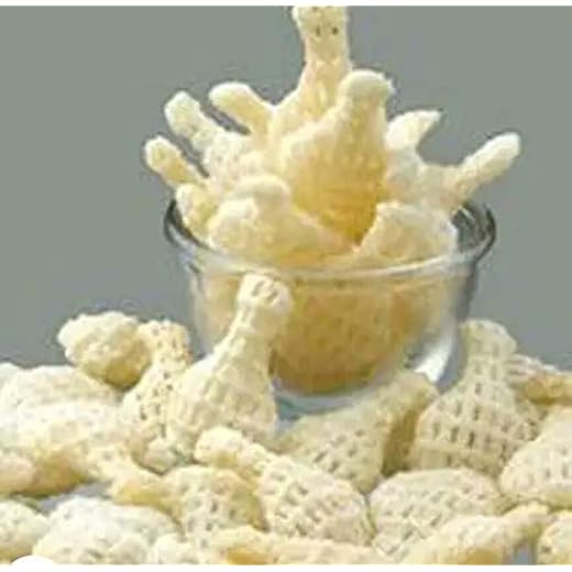 Bat Shape Fryums Papad Ready to Fry 400 GM