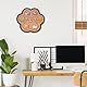 GOMAKERER 4 Stück Kork Pinnwand Korktafel In Form Eines Hundepfotenabdrucks Memo Pinnwand Selbstklebende Dekorative Korktafel Für Die Wand Das Büro Zuhause Die Küche 194x215x6mm