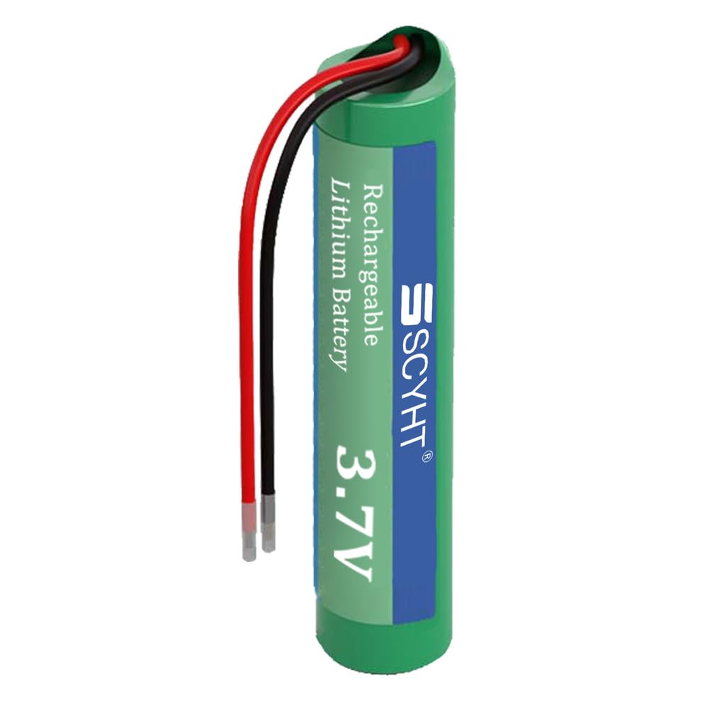 Batterie Lithium 3,7 V 2000 mAh 2300 mAh Batterie Rechargeable 3,7 V Batteries Li-ION avec Port XH et Port PH pour éclairage de Secours et radios,3.7v2300mah 2pack