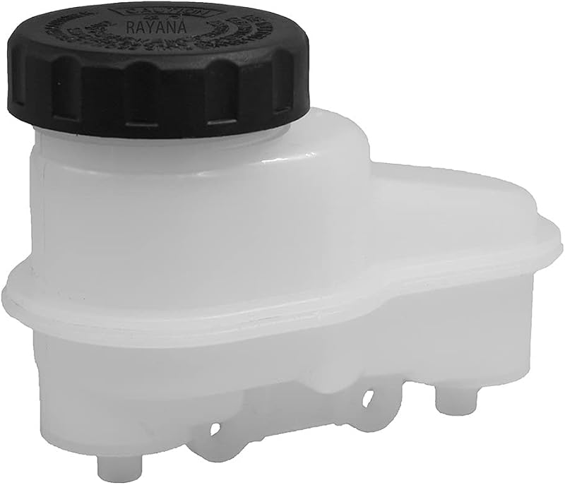 Depósito y tapa del cilindro maestro de freno RAYANA compatible con Polaris Ranger 400 500 570 800 900 1000 UTV RZR 570 800 900 1000