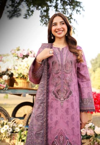 GoSriKi Women's Rayon Viscose Printed Straight Pakistani Suits for Women Kurta Set - Image 6