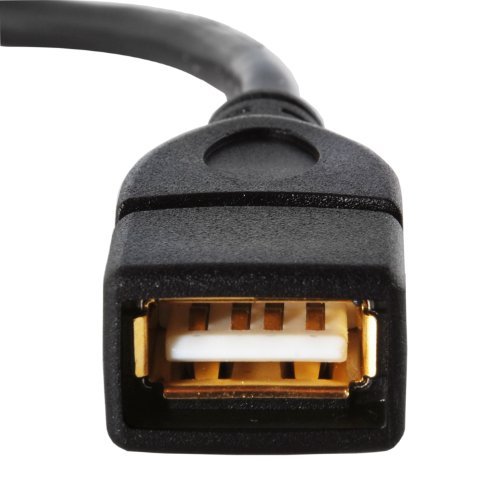 Mediabridge USB 2.0 - USB Extension Cable (6 Inches) - A Male to A Female with Gold-Plated Contacts
