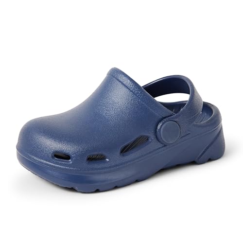 Amazon Essentials Unisex Toddlers Garden Clogs Navy 6 Toddler