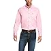 Ariat Men's Big Solid Twill Shirt, Prism Pink, X-Large Tall