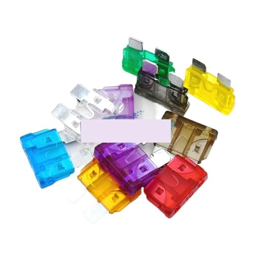 Fusibles 15A pour voitures et camions en lot de 20 pièces format moyen