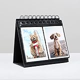 Peut contenir jusqu'à 68 photos – Comprend 17 pages intégrées avec 4 poches par page ; chaque pochette transparente mesure 5,1 x 7,6 cm pour les petits papiers photo