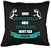 Produktbild TShirt-People Superhelden ohne Umhang nennt Man Papa Kissen mit Füllung 40x40cm