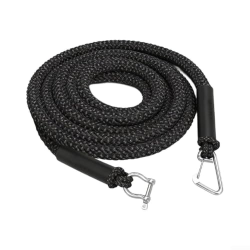 Corde d'ancrage extensible verte pour sécuriser votre kayak au ponton