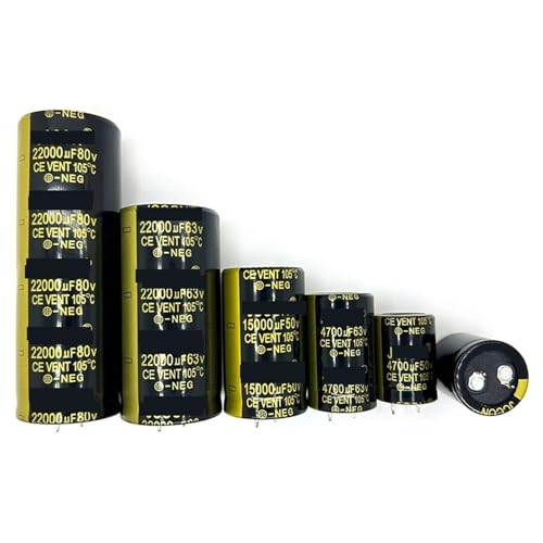 Condensateur 25x50mm haute fréquence 160v 1500uf pour montage bricolage