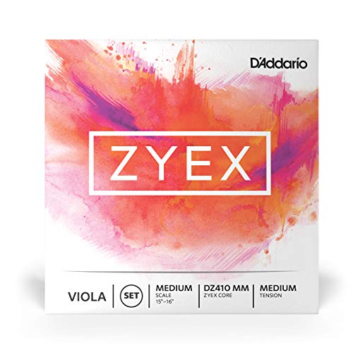D’Addario DZ410-MM Zyex Viola Saitensatz synthetische Faser Medium Medium