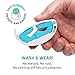 LUNDERG Versa Clamp 2.0 (2026 Upgrade) - Lightweight, Comfortable Male Incontinence Clamp with Adjustable Pressure Knob, 2 Removable Pads and a Dorsal Gap to Reduce Pressure and Support Circulation
