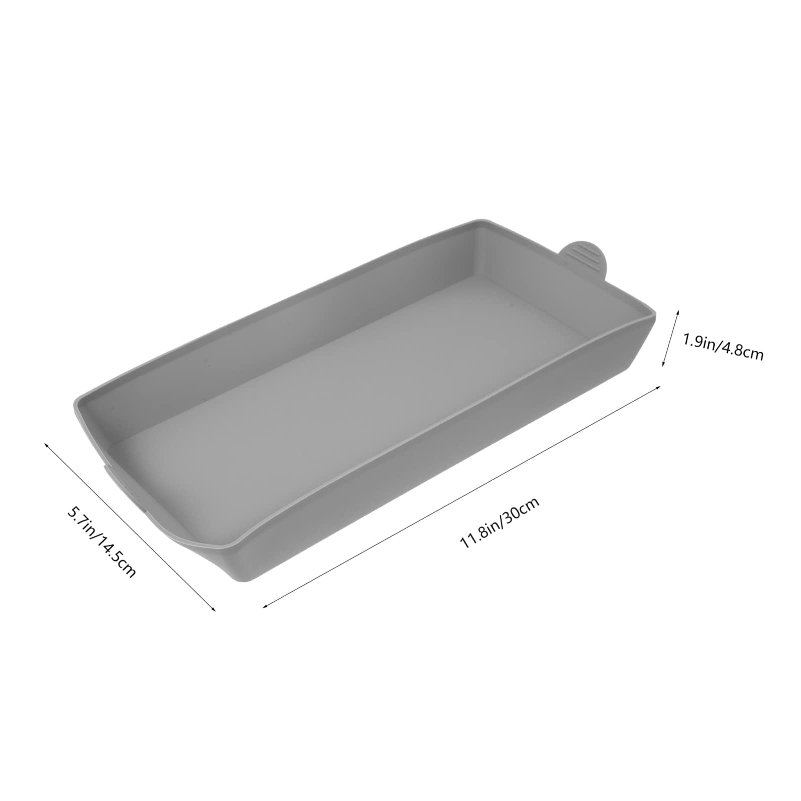 UPKOCH Silicone Baking Tray 11.81 X 5.71 Inch Heat Resistant Oven Pad Nonstick Silicone Pot Mat for Cooking Meal Prep Oven Accessories - Image 3