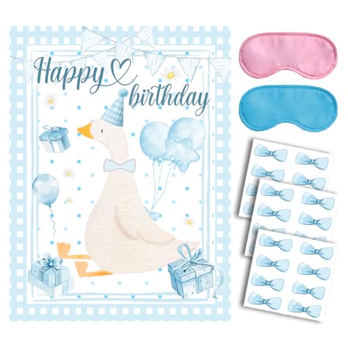 Greatingreat épingles nœud papillon oie jeu fête 24 pièces