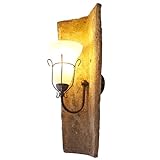 lampe aus dachziegeln Dachziegel Wandleuchte – Rustikale Landhausleuchte aus echtem Nonnenziegel