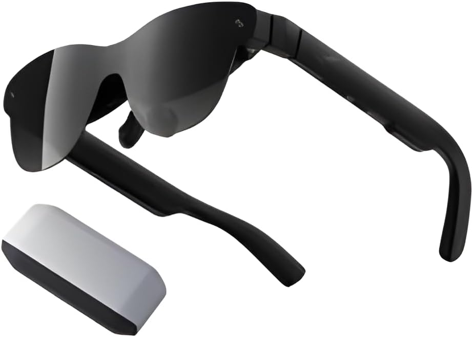 Thunderbird Vision 4000 AR Smart Glasses | 4m 135" Giant Screen | 1200 Nits Brightness | 76g Lightweight Design | 3840Hz Eye Care (Air 4+Joydock)