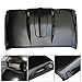 The Avenger Style Replacement Hood Compatible with 2007-2018 Jeep Wrangler JK JKU Unlimited Rubicon, Black