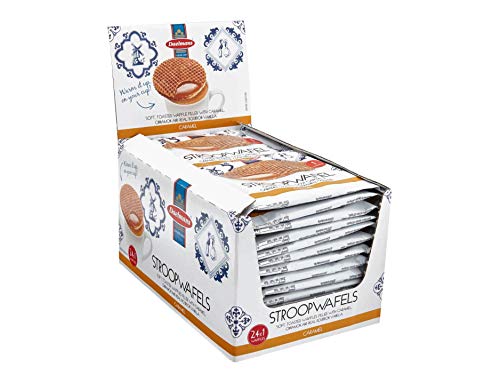 Daelman's Stroopwafels Caramel Pack of 24 (1.38 Ounce)