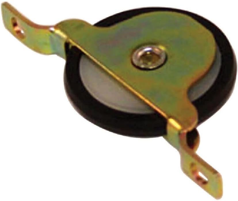 2 Pieces Garage Door Rubber Wheel Sliding Screen Rolling